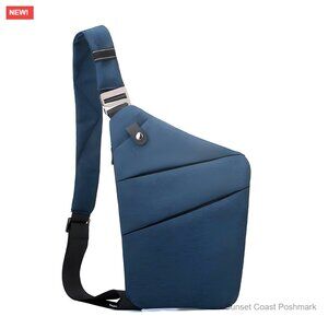 Large Capacity Anti-Theft Crossbody Sling Bag Lightweight Travel Ergonomic New